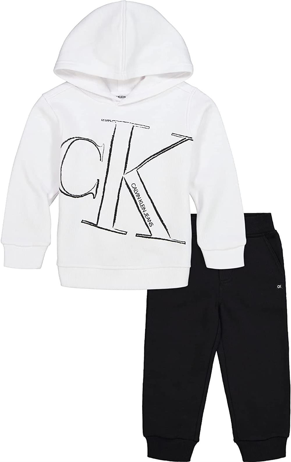 Calvin Klein Boys 8-20 Hoodie Jogger Set