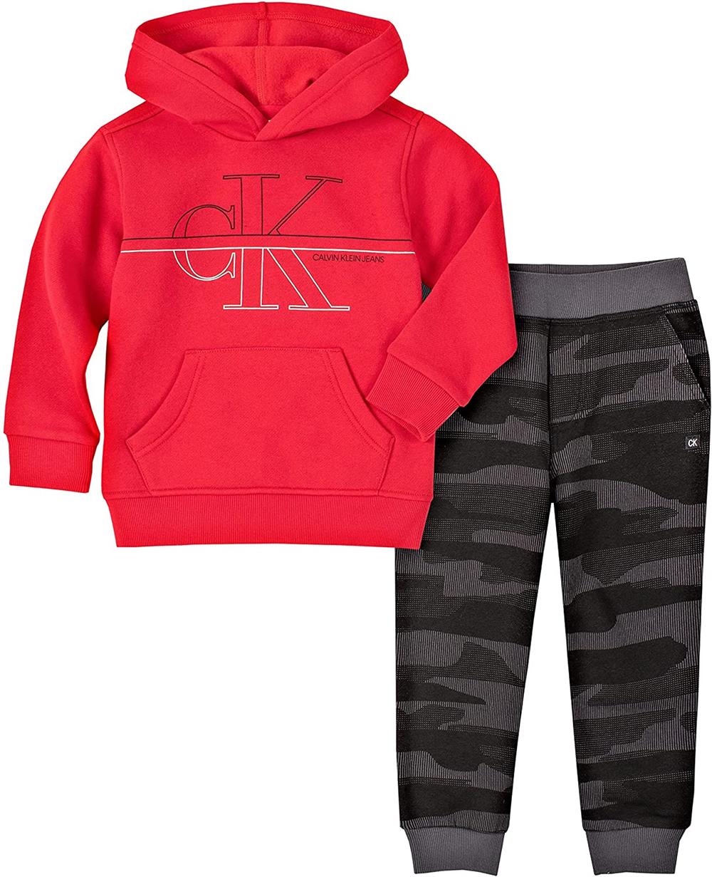 Calvin Klein Boys 8-20 Hoodie Jogger Set