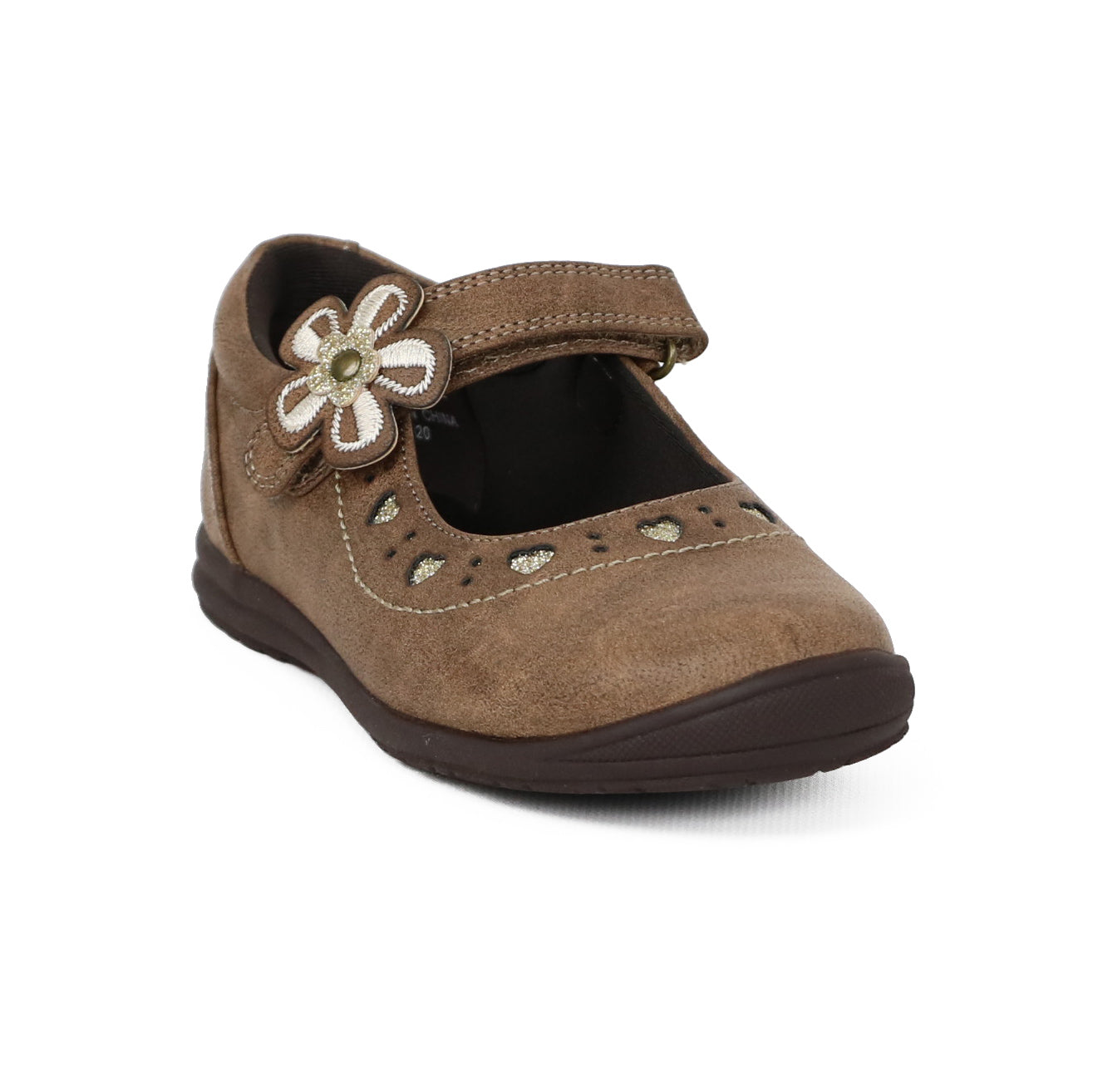 Rachel Shoes Toddler Girls 6-12 Flower Strap Mary Jane Shoe