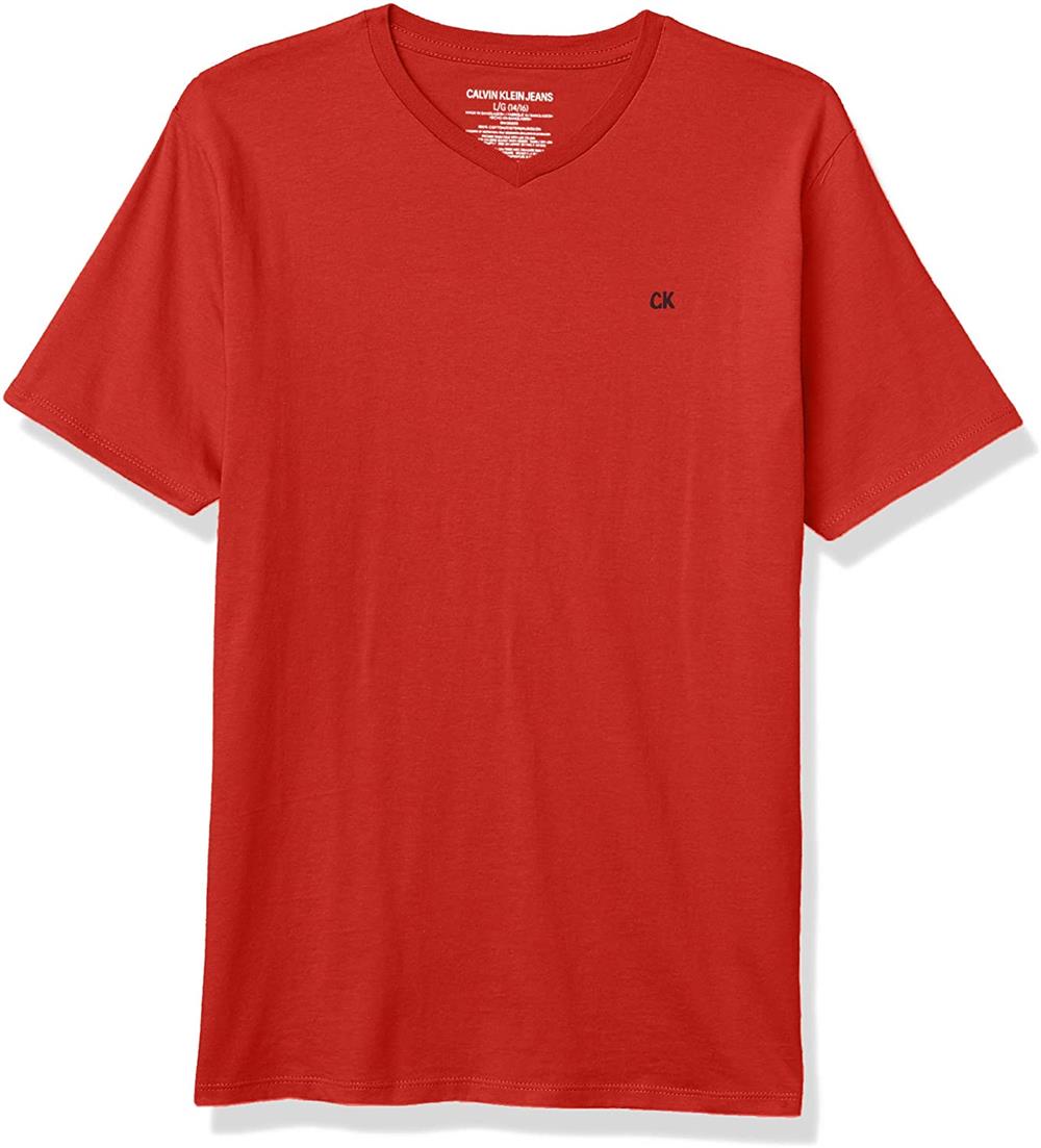 Calvin Klein Boys 8-20 V Neck T-Shirt