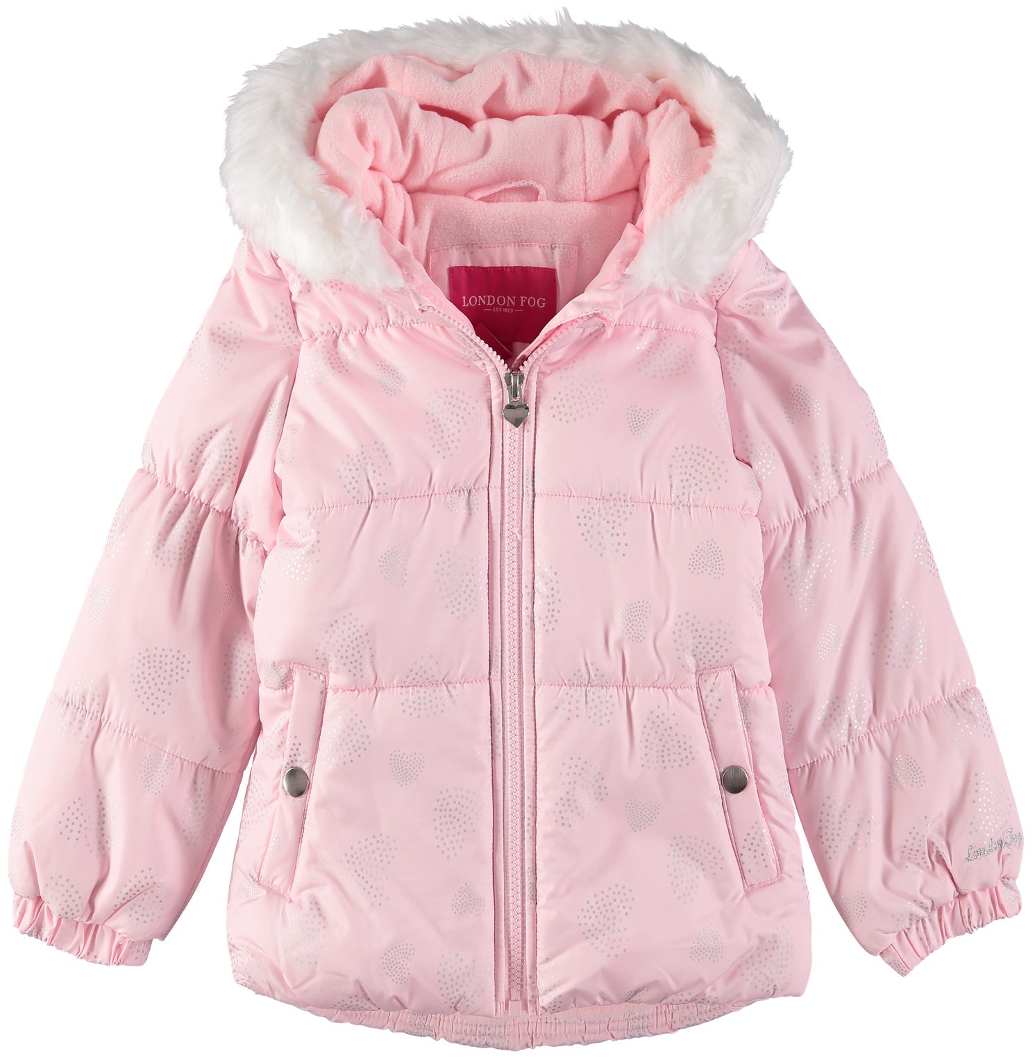 London Fog Girls 4-6X Bubble Jacket