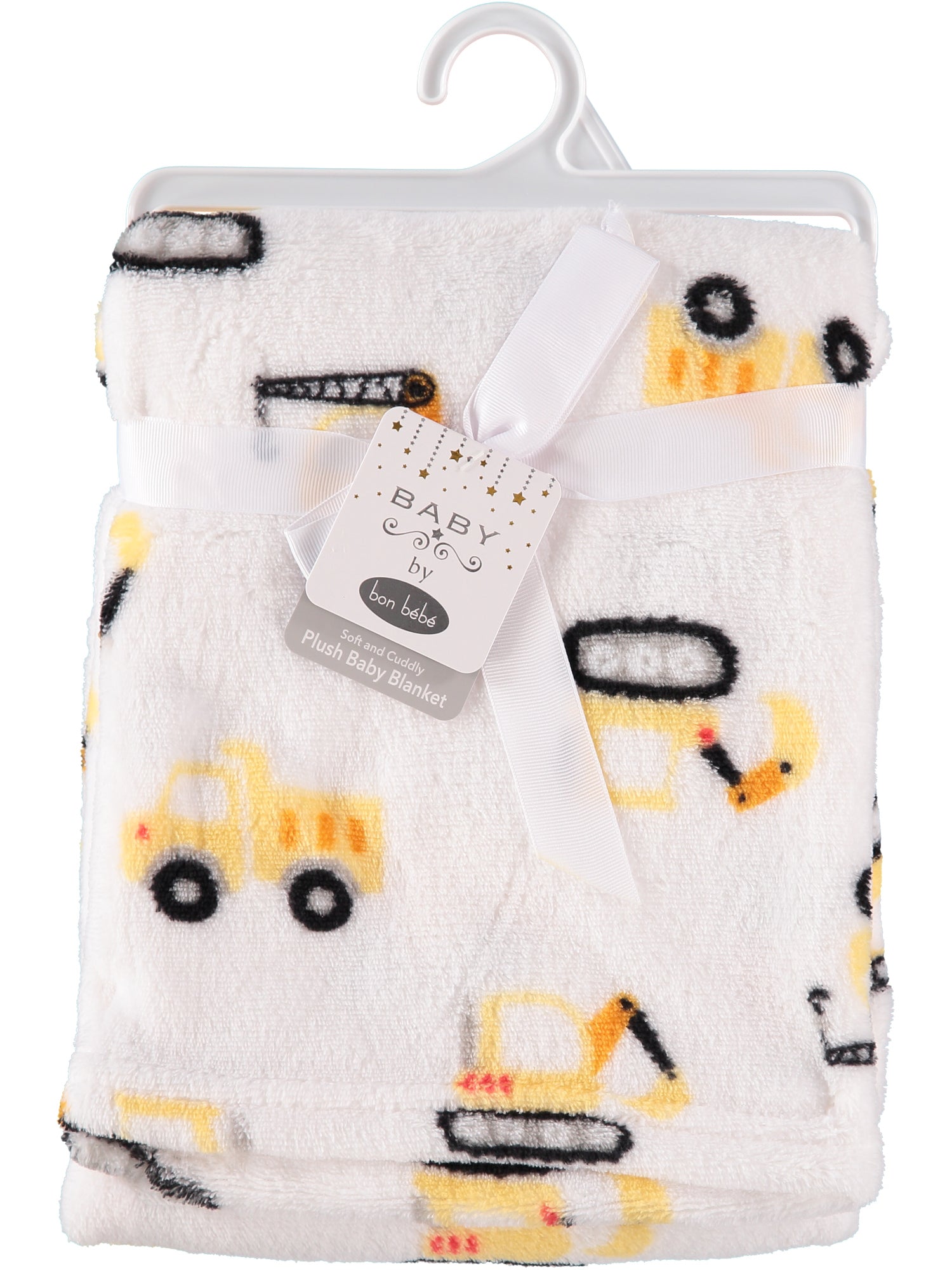 Bon Bebe Soft and Cuddly Unisex Plush Baby Blanket, 30'' x 36''