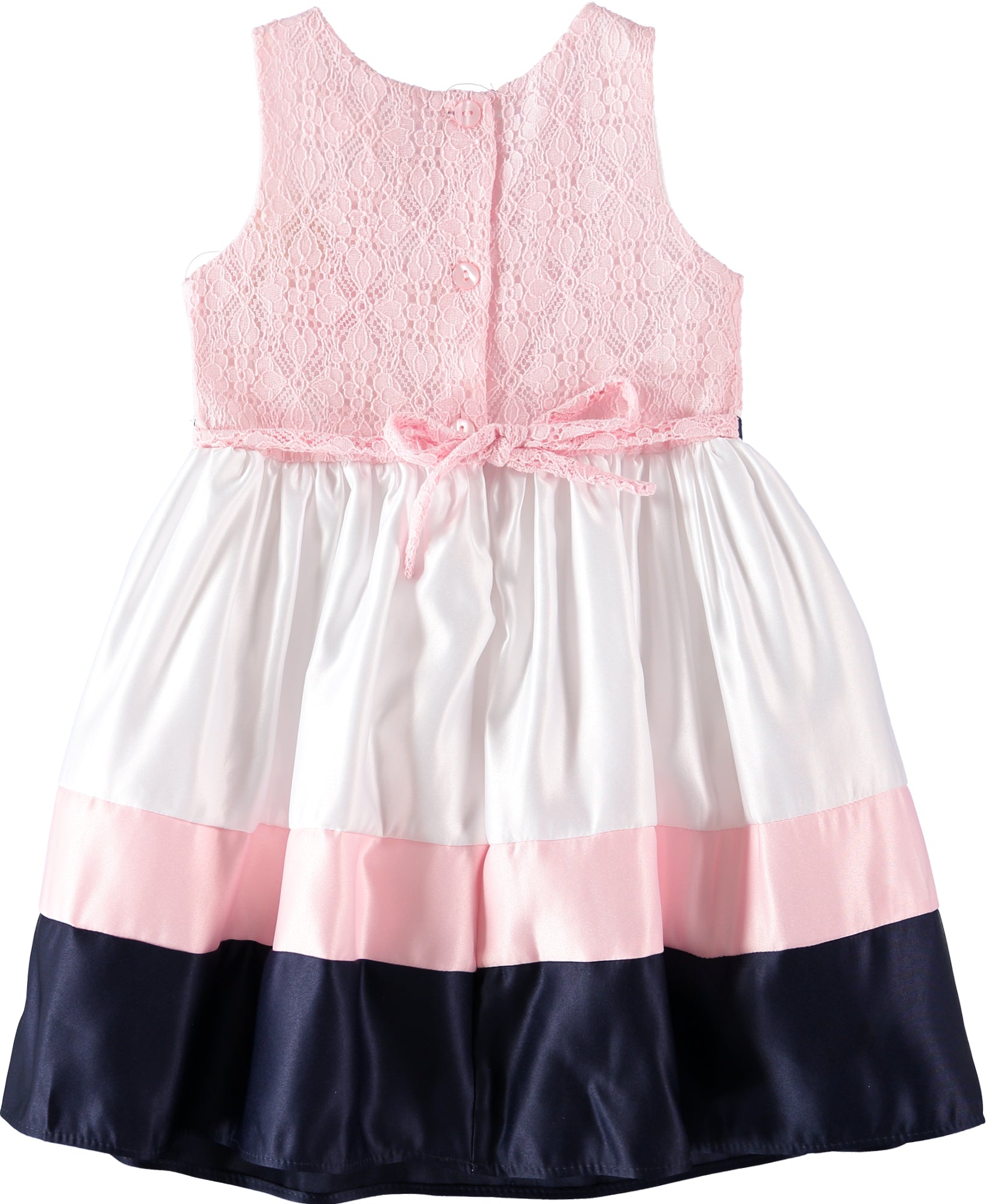 Youngland Girls Lace Nautical Dress