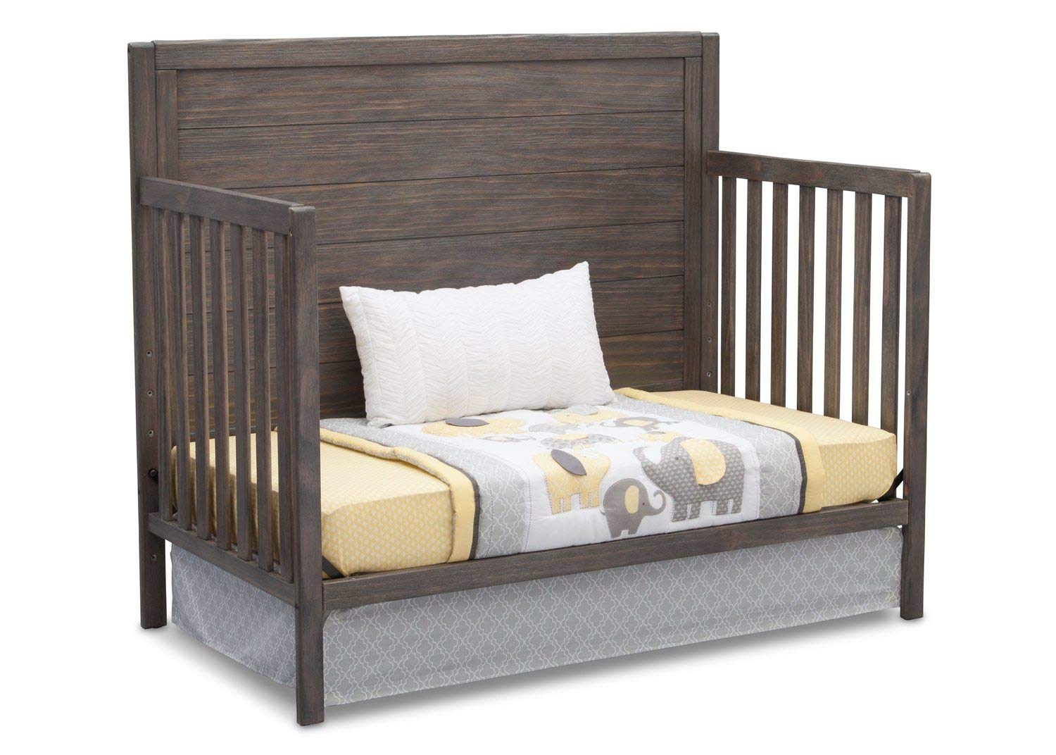 Serta Cambridge 4-in-1 Convertible Crib, Rustic Grey