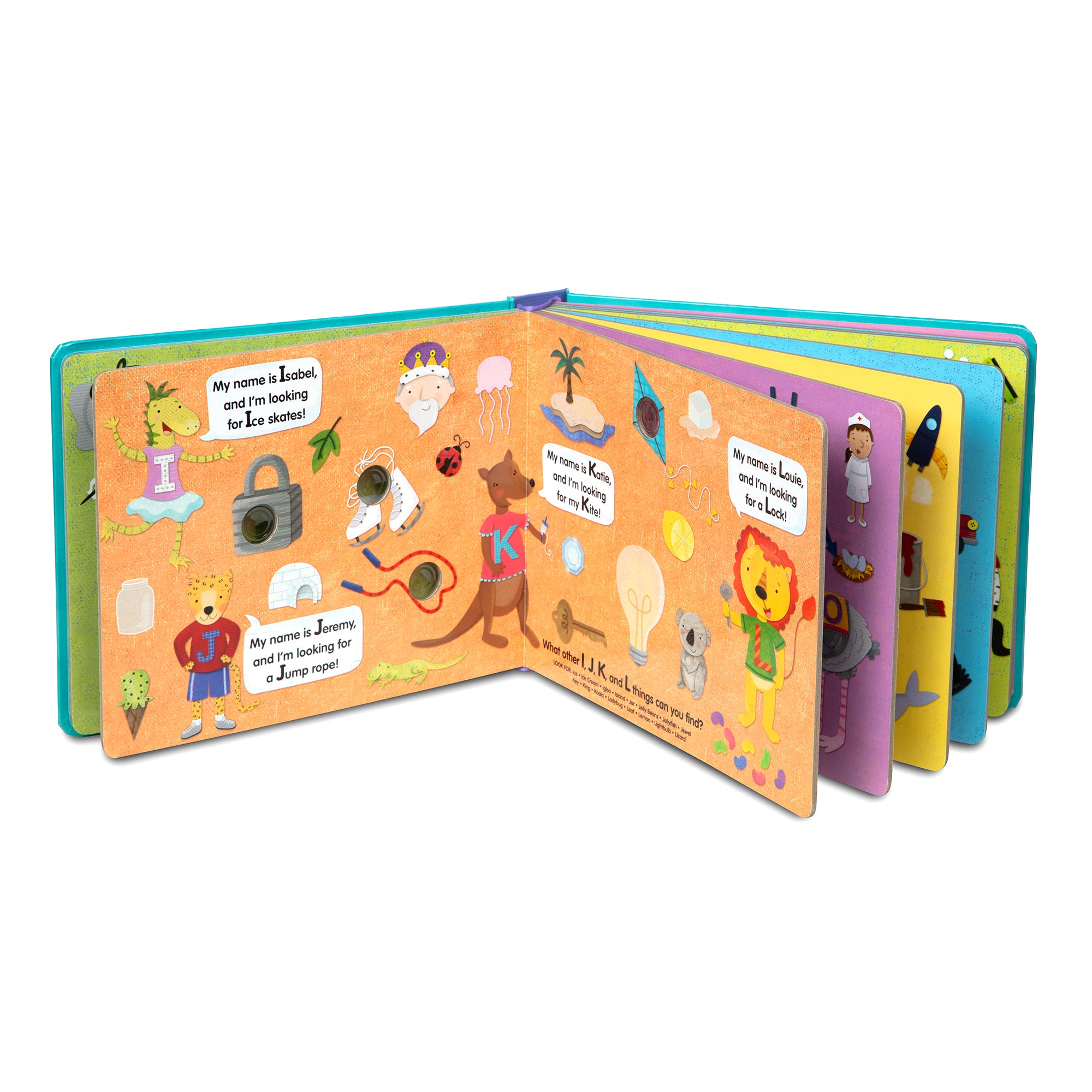 Melissa and Doug Poke-a-Dot - An Alphabet Eye Spy Board Book