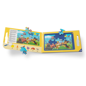 Melissa and Doug PAW Patrol Take-Along Magnetic Jigsaw Puzzles (2 15-Piece Puzzles)