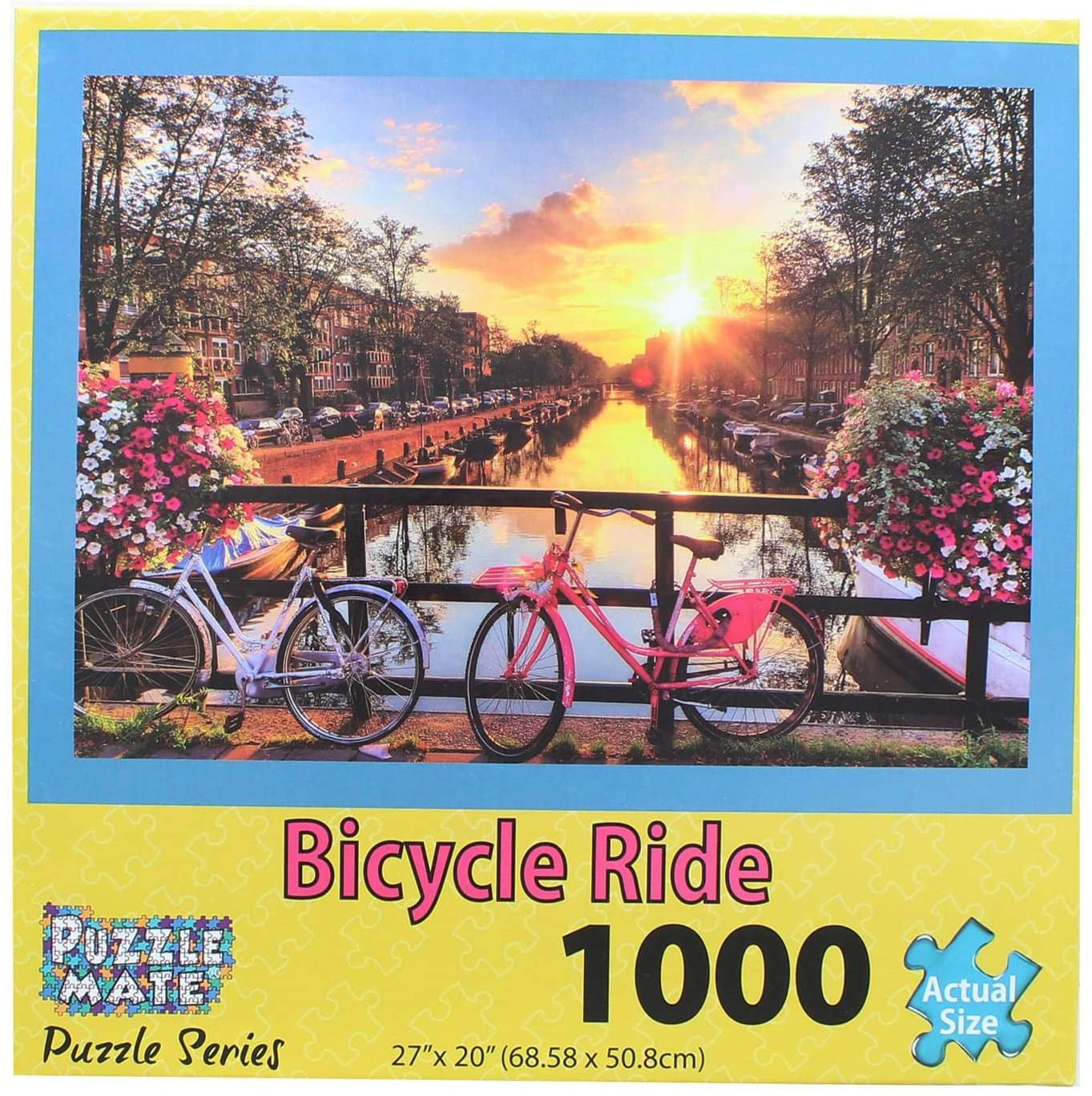 Wisconsin Toy Co. Puzzle Mate 1000 Piece 27'' x 20'' Jigsaw Puzzle