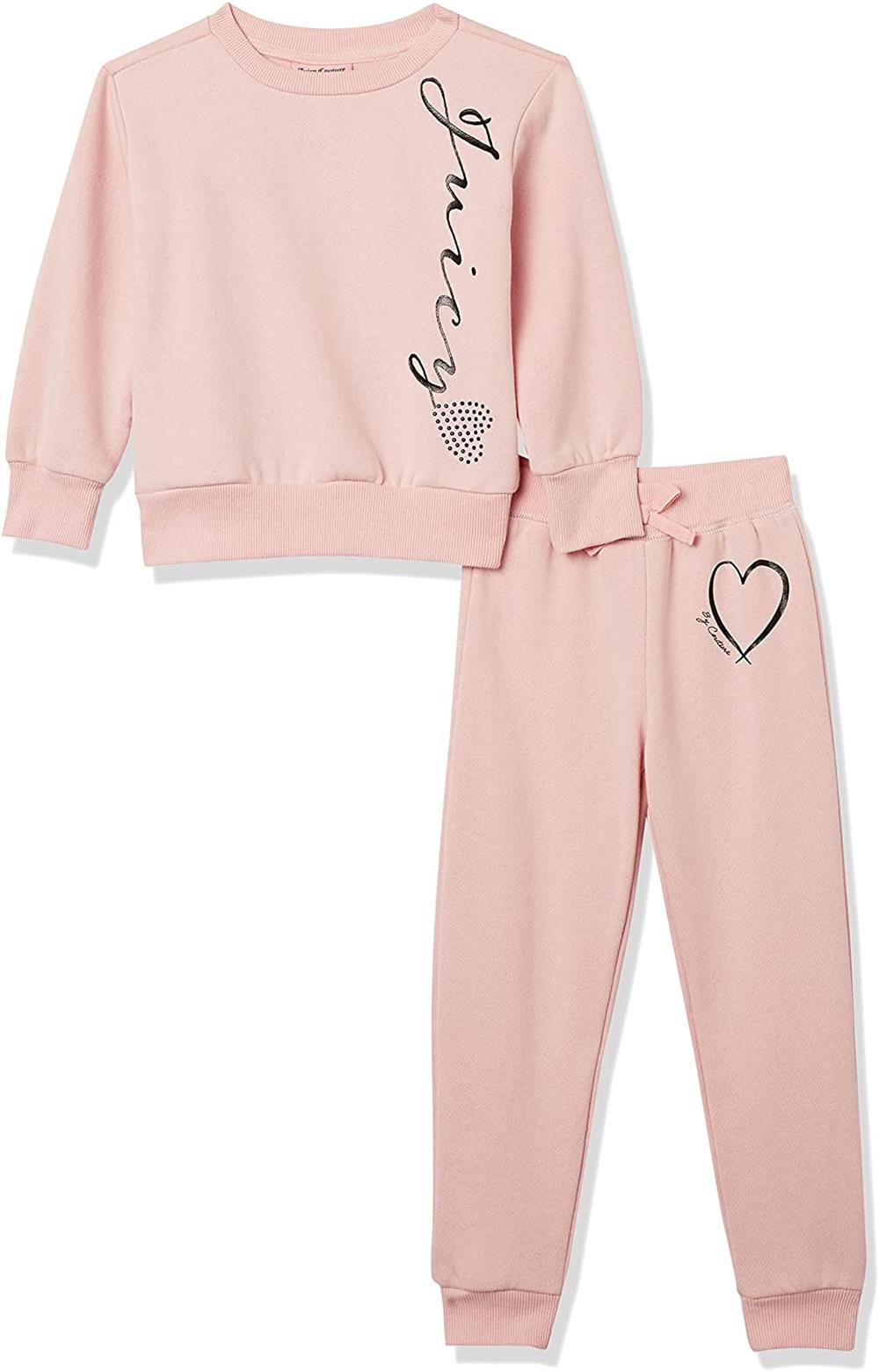 Juicy Couture Girls 4-6X Heart Logo Jogger Set