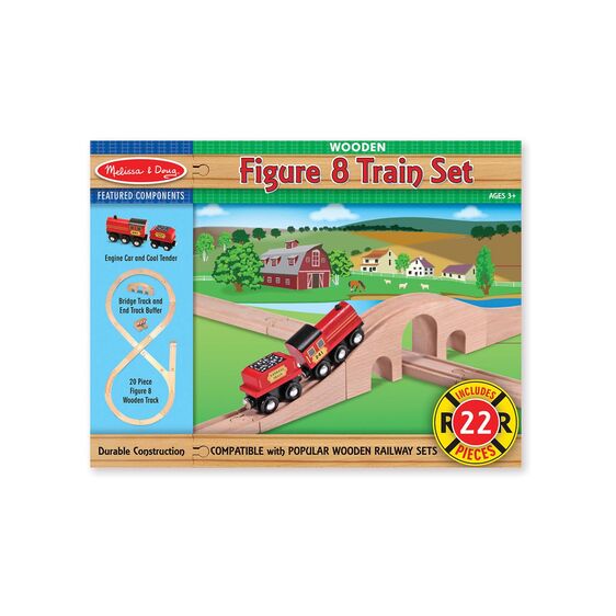 Melissa and Doug Figure 8 Train Set