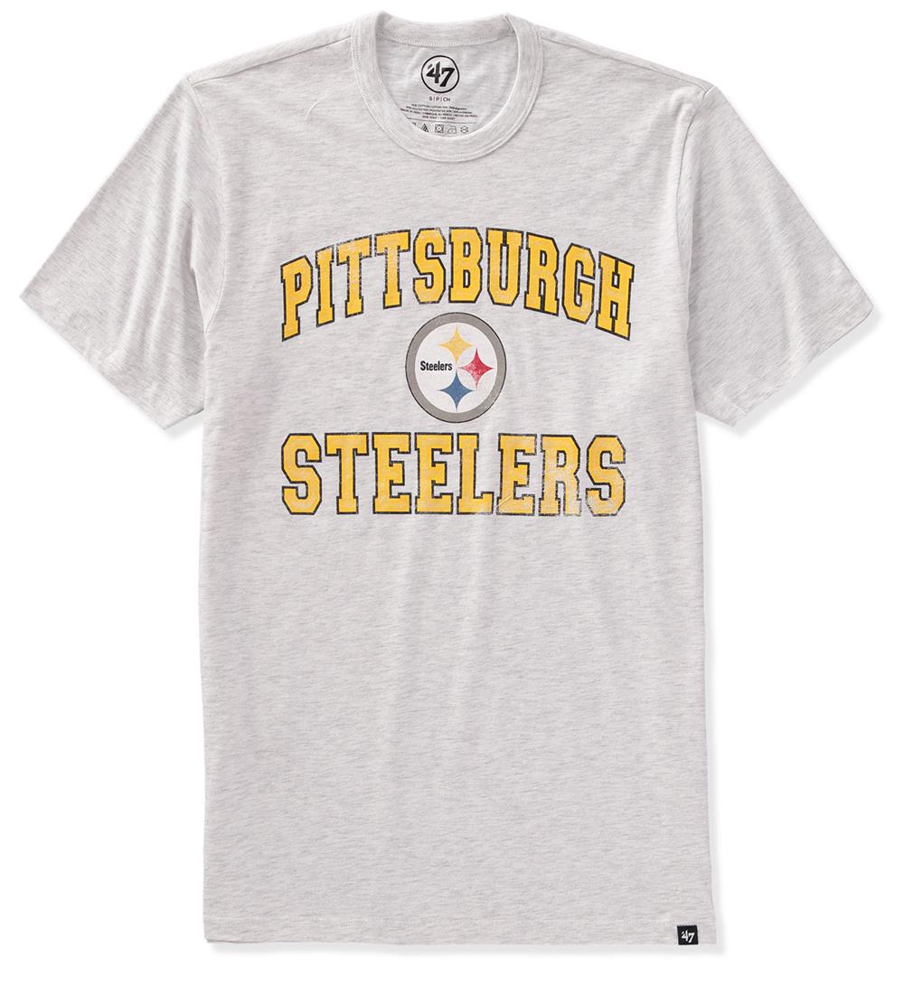 '47 Men's Short Sleeve Pittsburgh Steelers T-Shirt