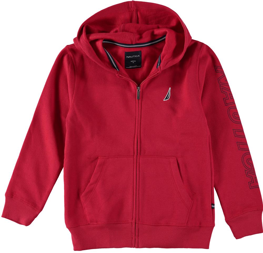 Nautica Boys 8-20 Logo Zip Hoodie