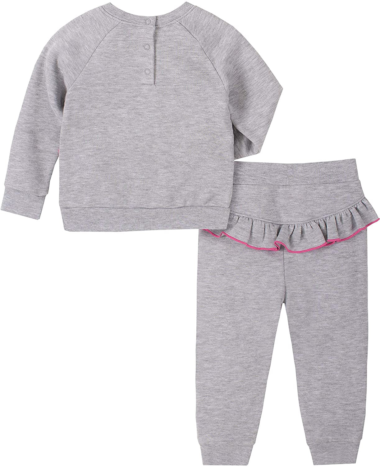 Juicy Couture Girls 0-9 Months Heart Ruffle Jogger Set