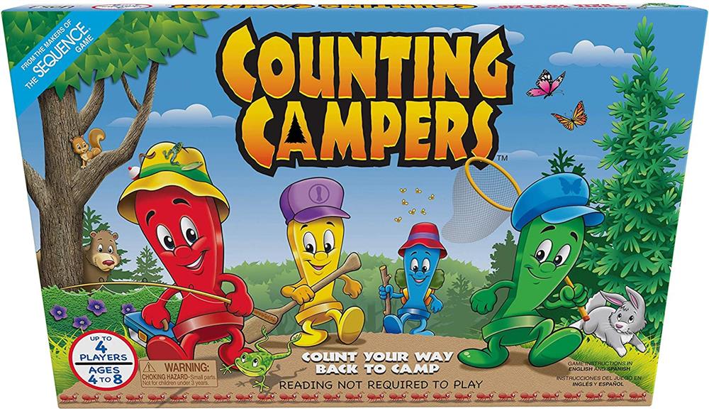 Goliath Counting Campers Board Game