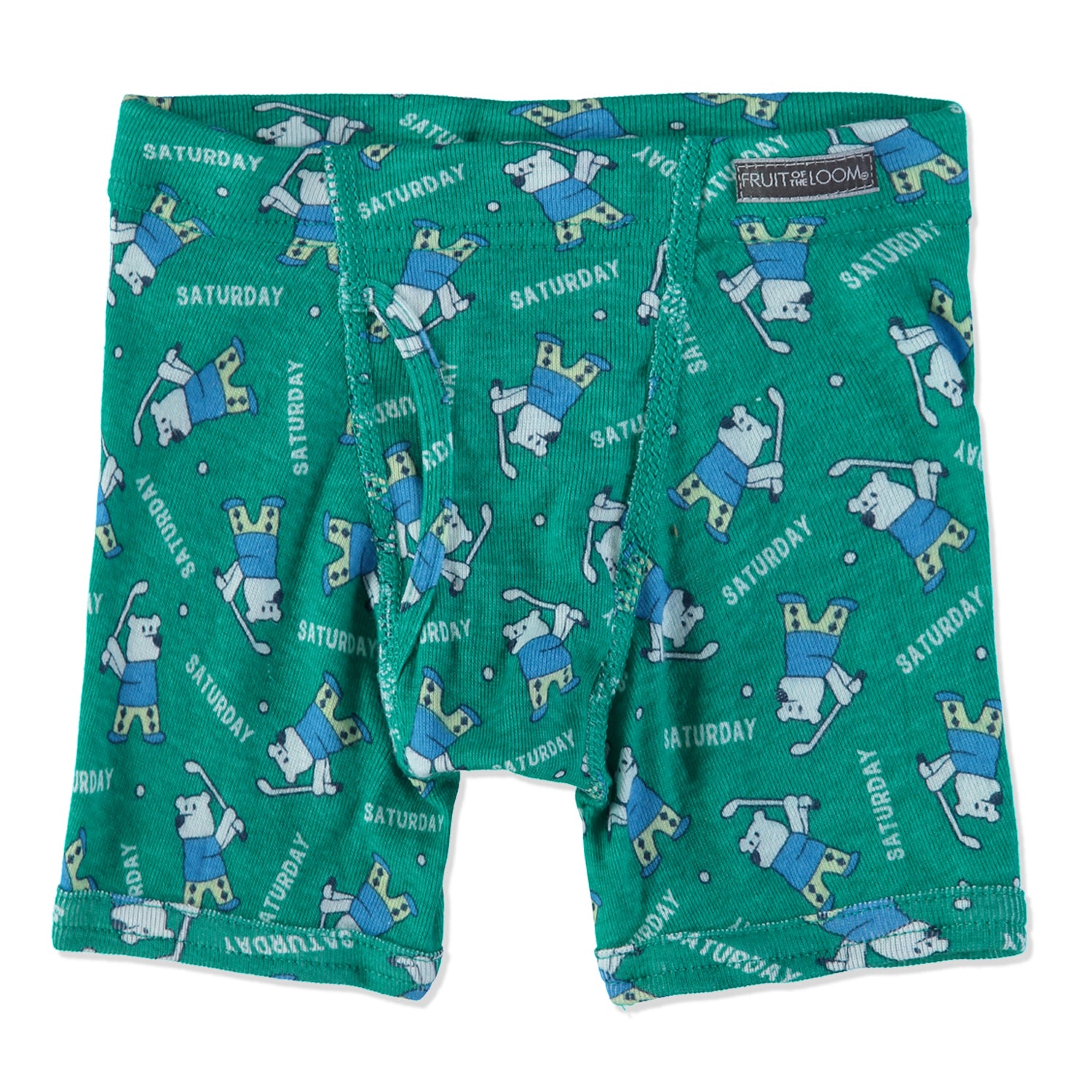 Fruit of the Loom Boys 2T-5T 3 Pack Boxer Brief