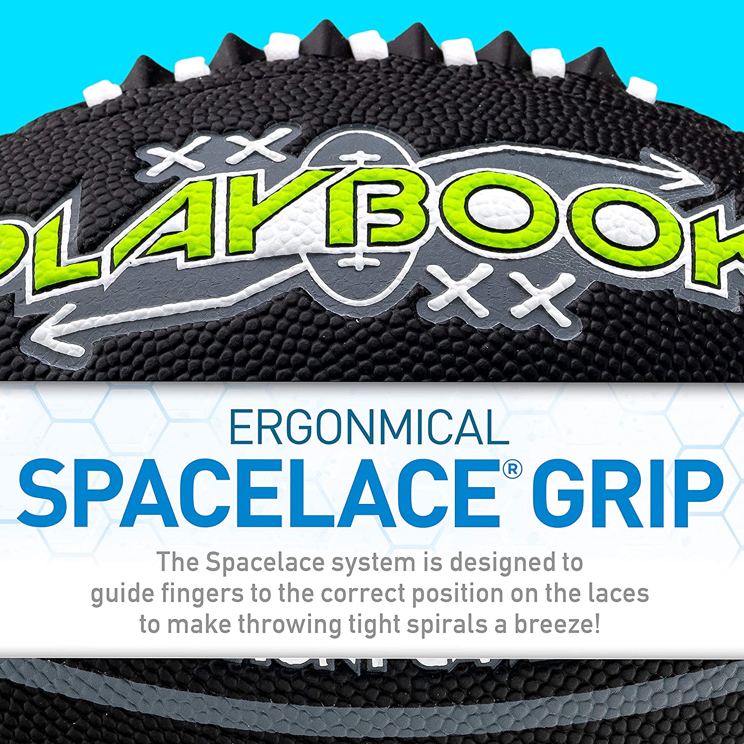 Franklin SPACELACE Playbook Junior Football