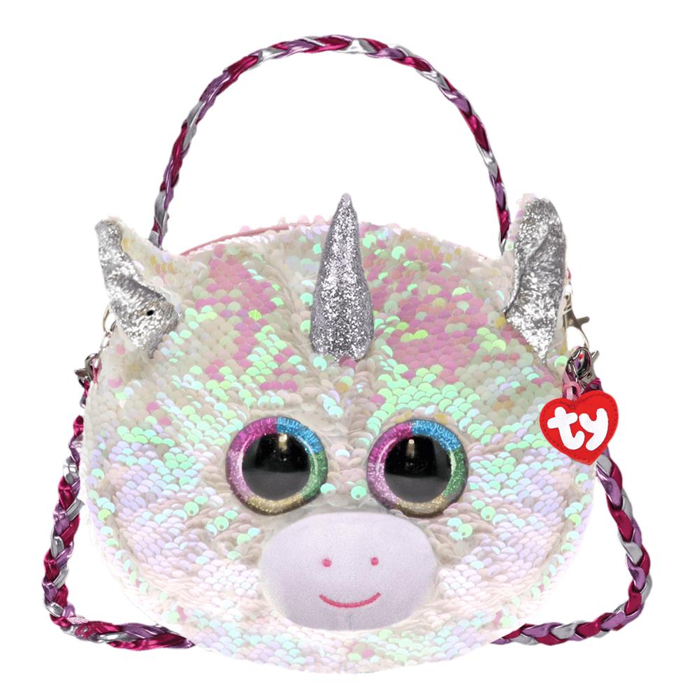 TY Diamond Reversible Sequin Unicorn Purse