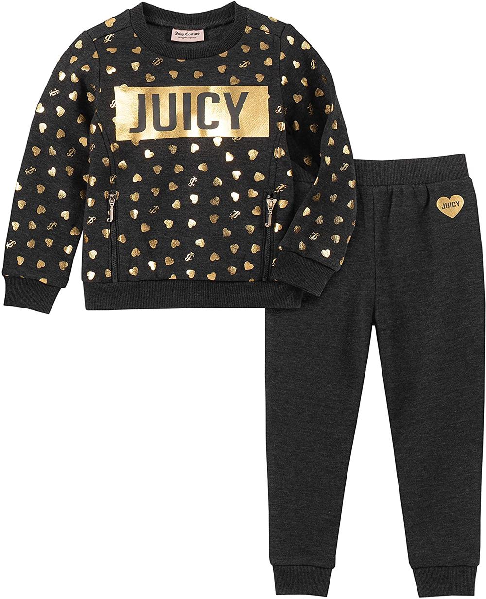 Juicy Couture Foil Zip Jog Set