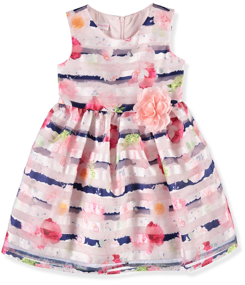 Bonnie Jean Girls 7-16 Paula Floral Party Dress