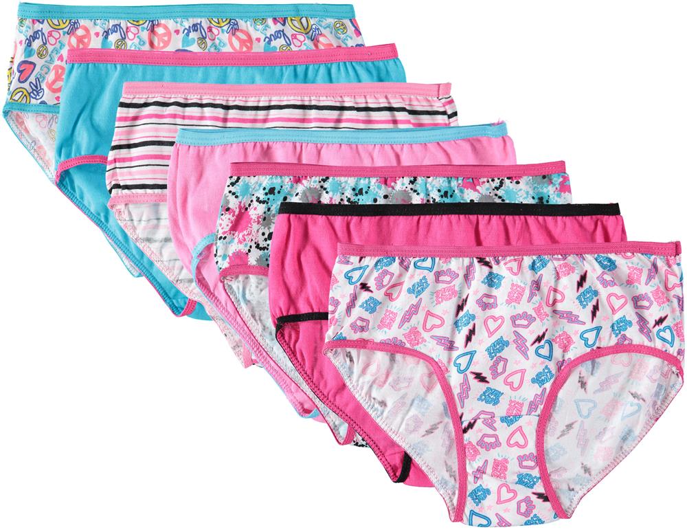 Rene Rofe Girls 7-16 Betty 7-Pack Brief