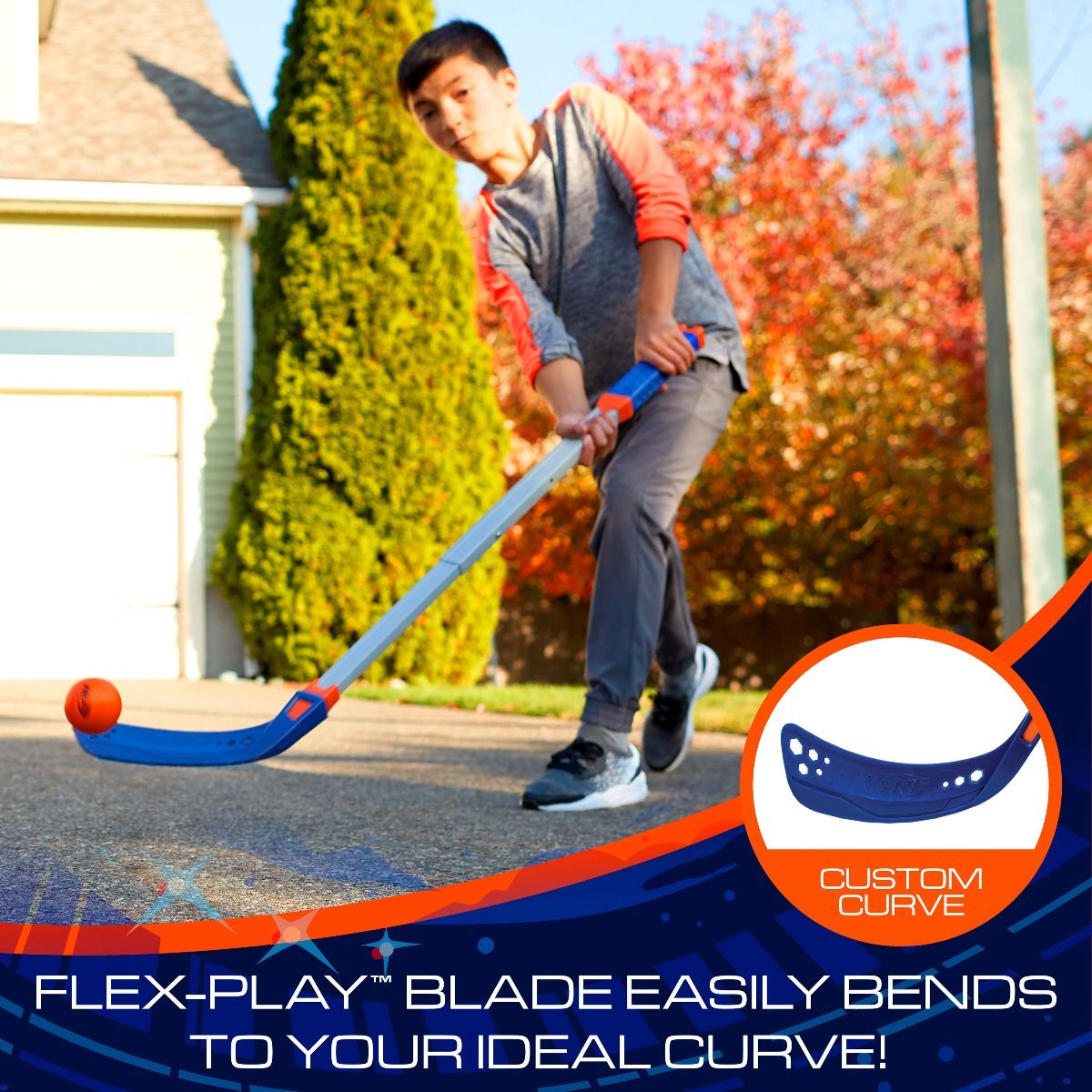 Franklin Nerf Flexplay Hockey Stick