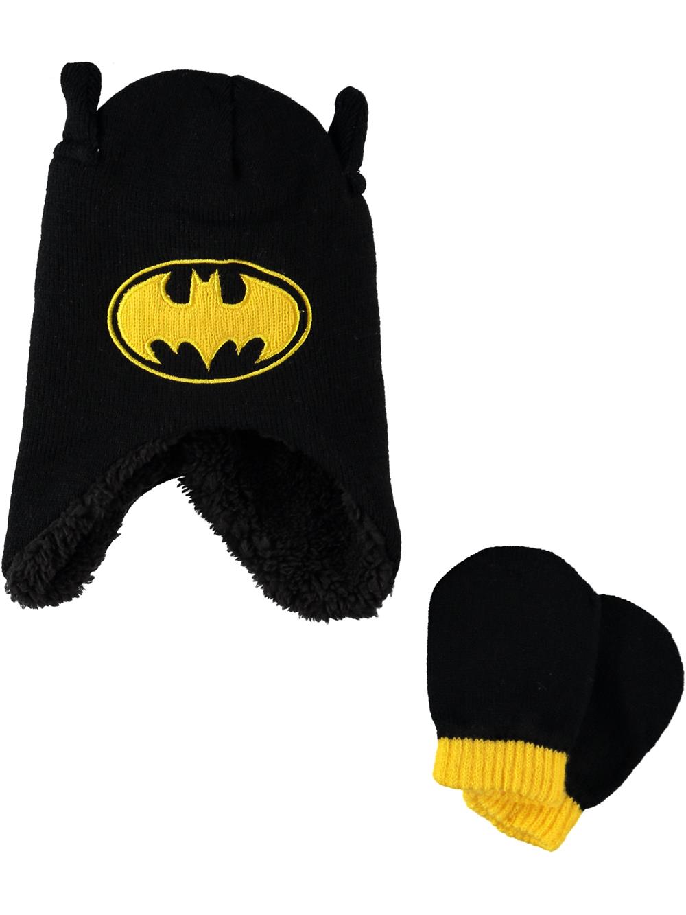 DC Boys 12-24 Months Batman Hat Mitten Set