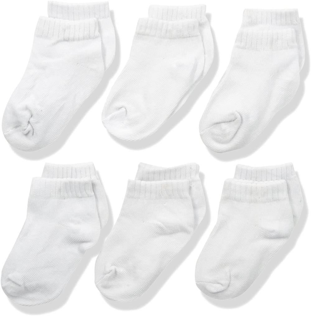 Luvable Friends Newborn & Infant 6 Pack Socks