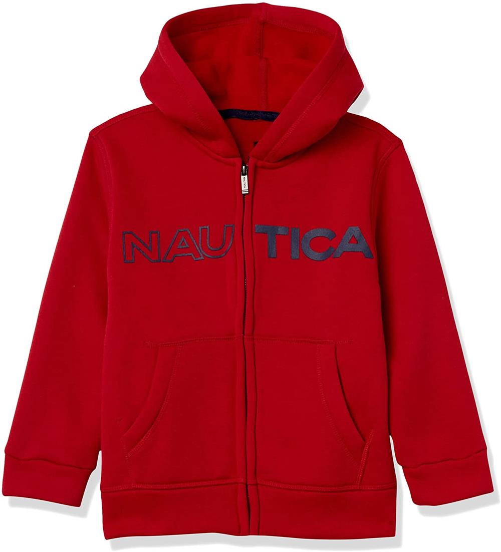 Nautica Boys 8-20 Fleece Full Zip Hoodie