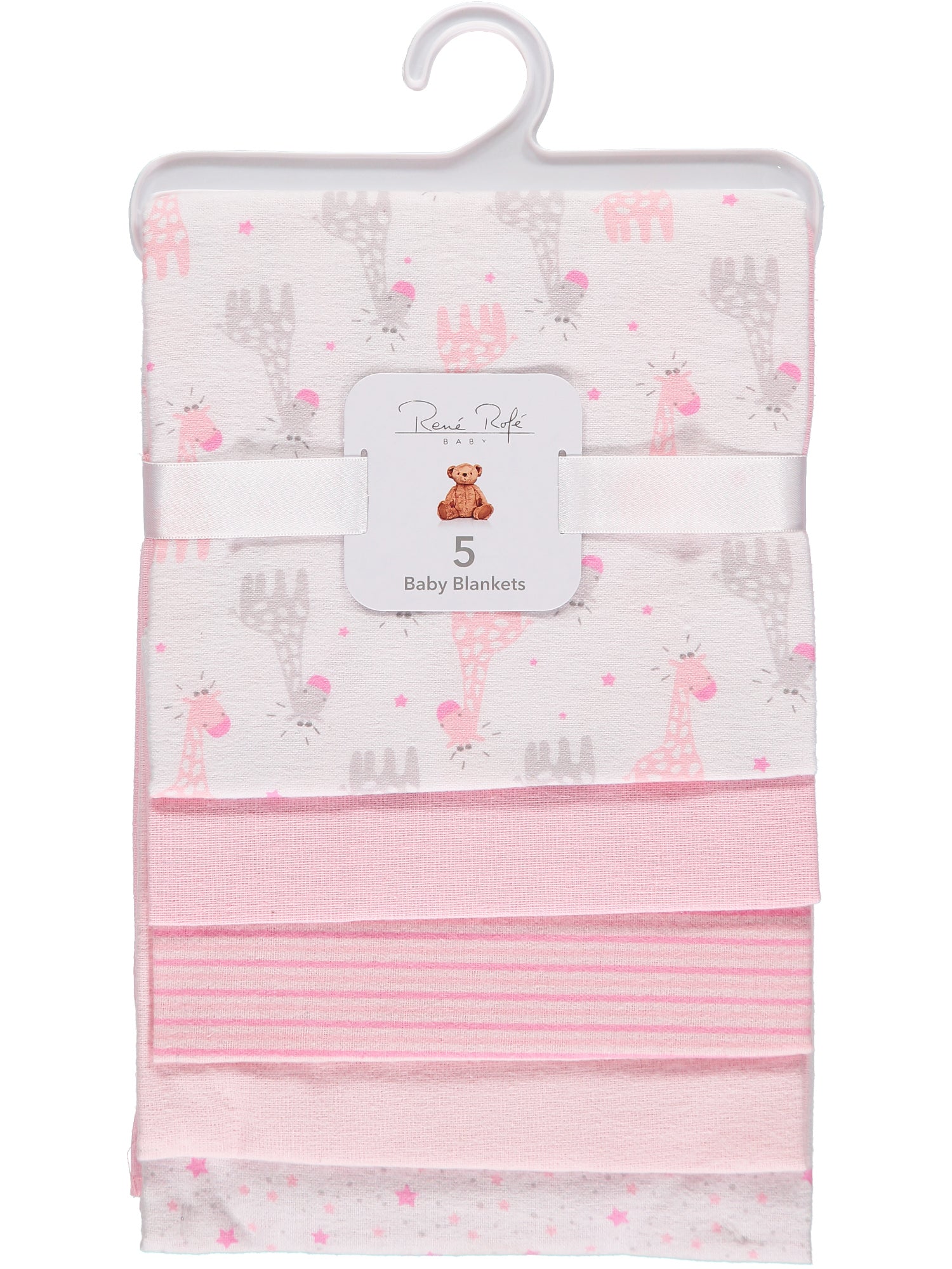 Rene Rofe Baby 5-Pack Receiving Baby Blankets