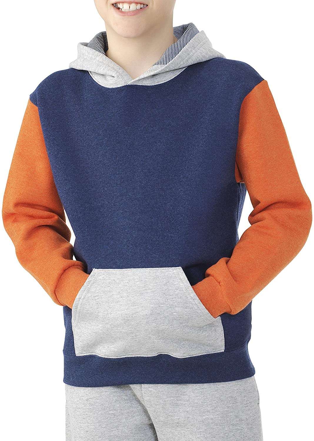 Fruit of the Loom Boys 6-20 Fleece Hooded Sweatshirt