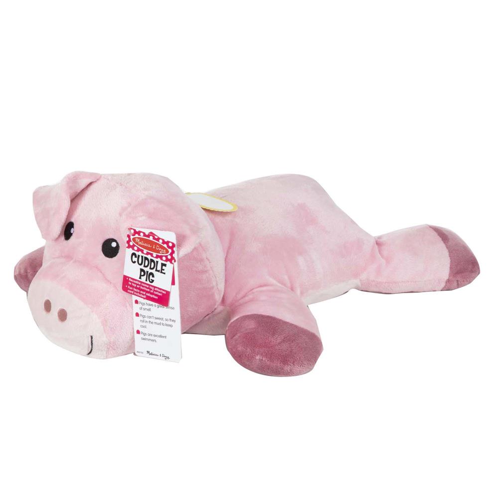 Melissa and Doug Cuddle Pig Jumbo Plush Stuffed Animal