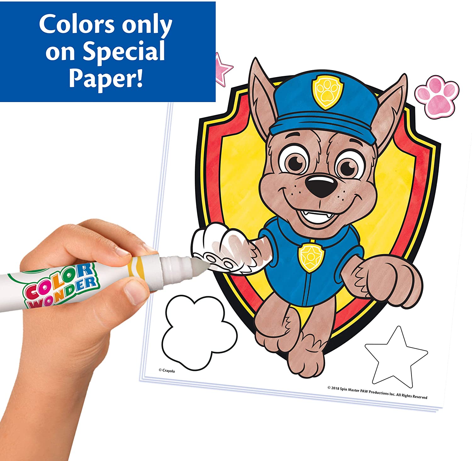 Crayola Paw Patrol Color Wonder, Mess Free Coloring Pages & Markers