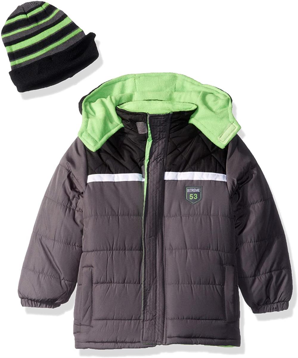 iXtreme Boys Color-Block Jacket W/ Hat