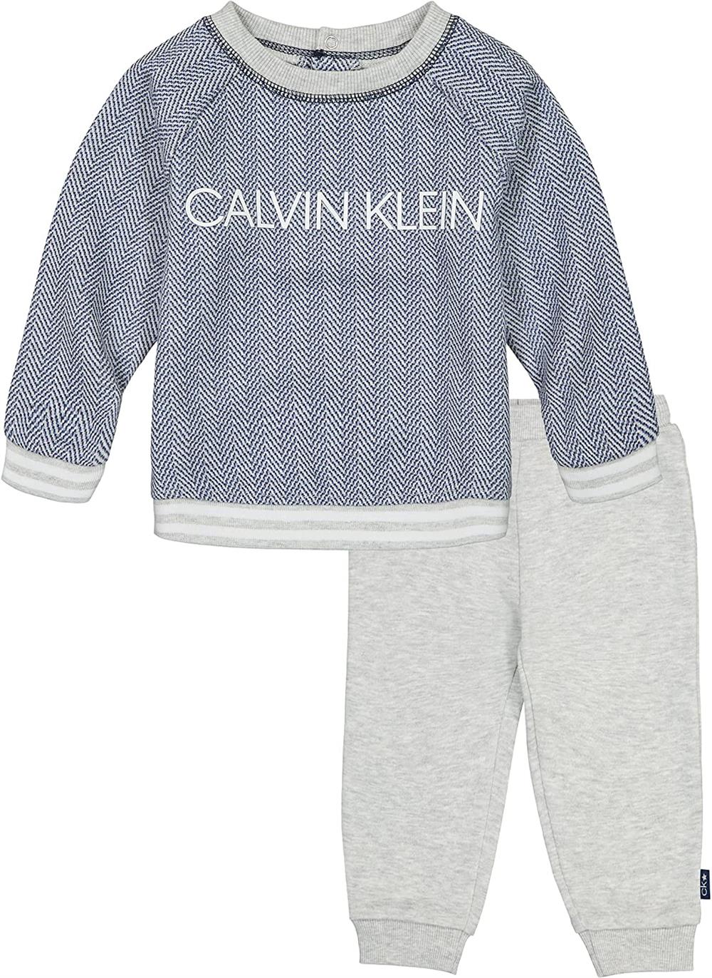 Calvin Klein Boys 12-24 Months 2-Piece Jogger Set