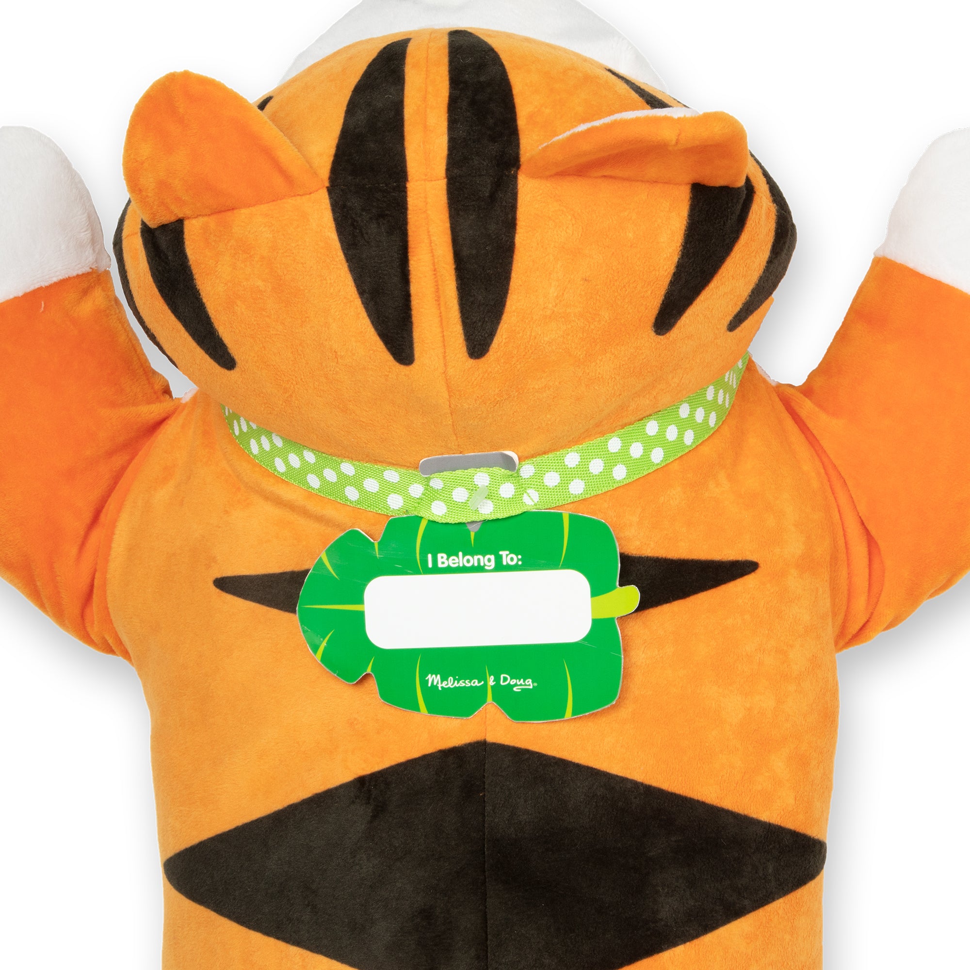 Melissa and Doug Cuddle Tiger Jumbo Plush Stuffed Animal