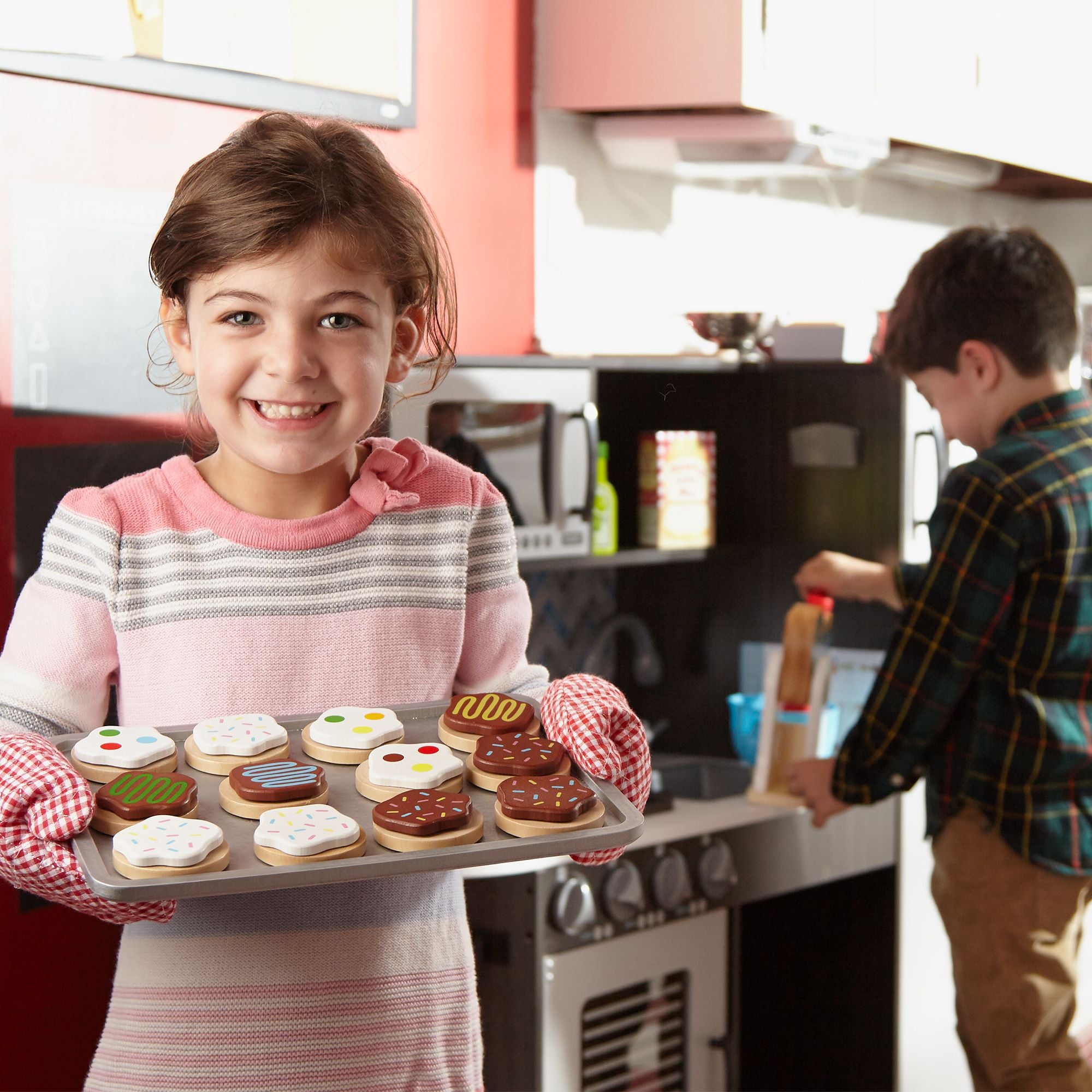 Slice and Bake Cookie Set - Wooden Play Food