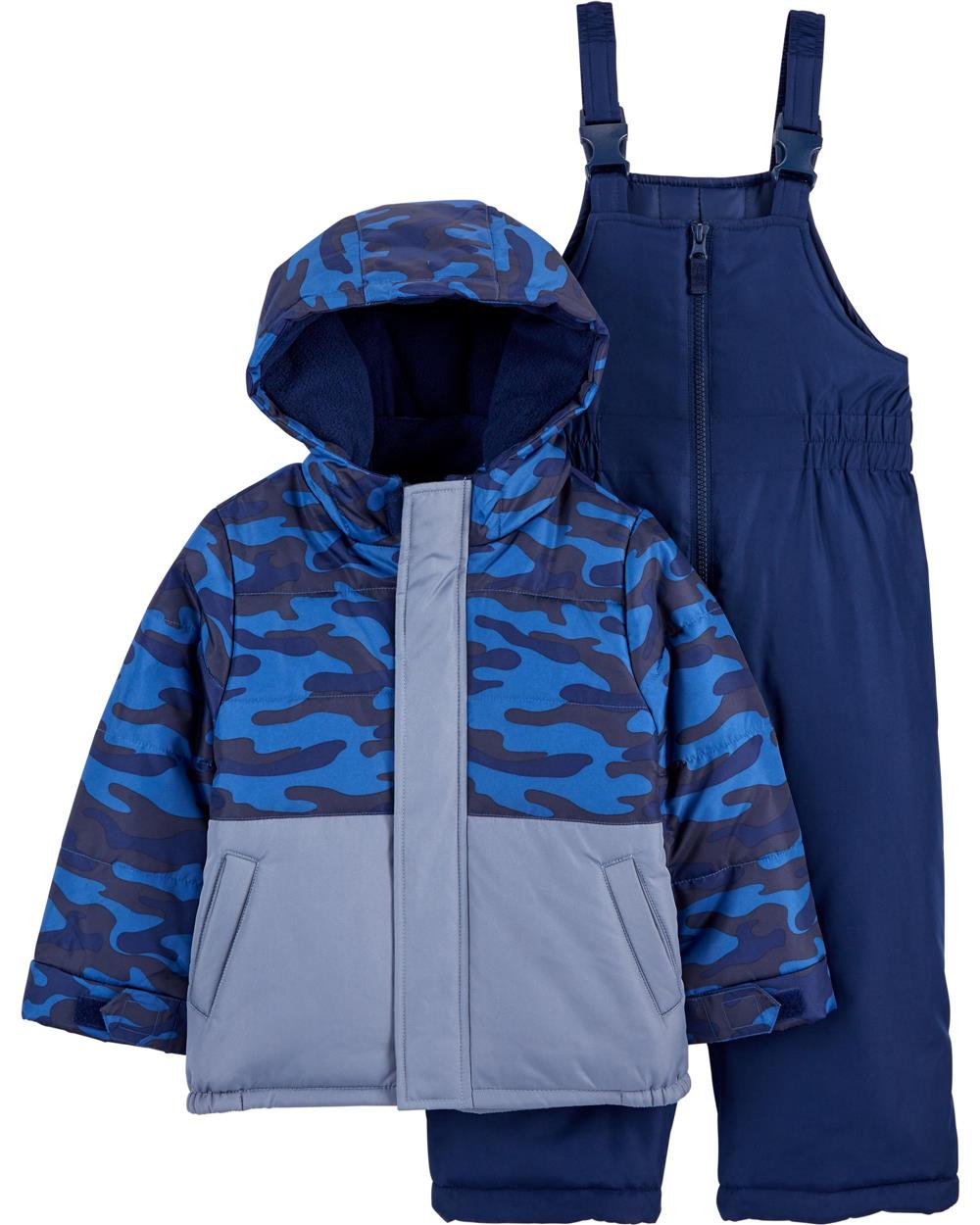 Carters Boys 12-24 Months Camo 2-Piece Snowsuit