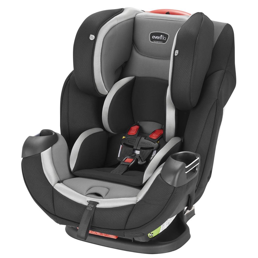 Evenflo Symphony DLX All-in-One Car Seat, Apex Black