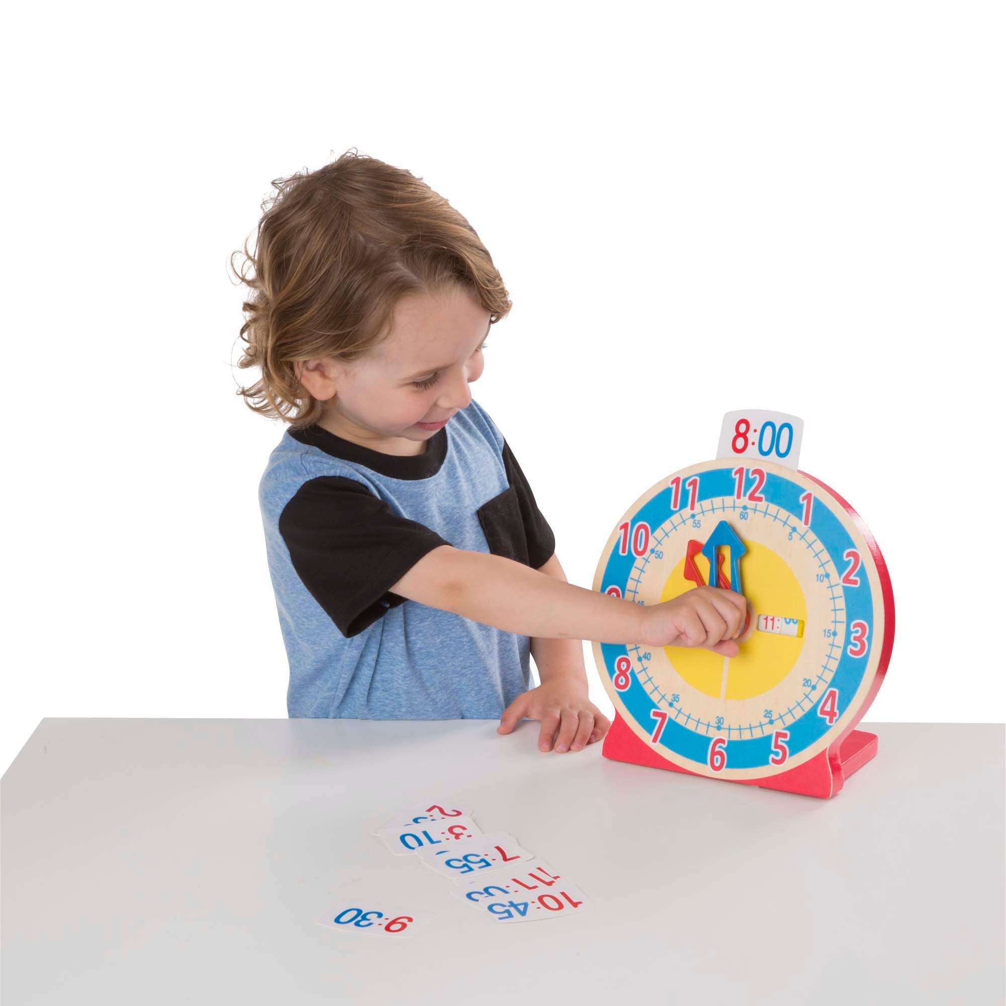 Melissa and Doug Turn & Tell Wooden Clock