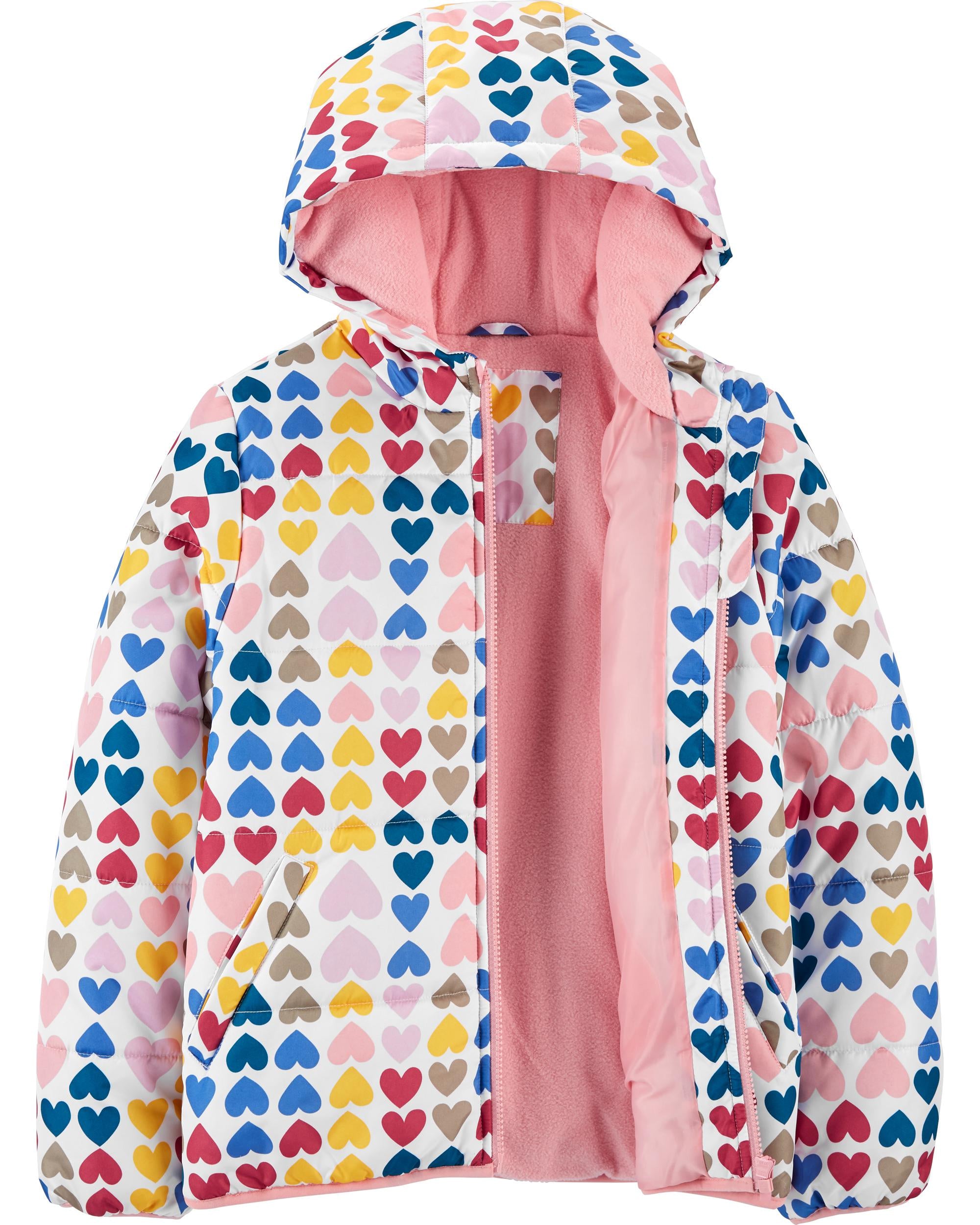 Carters Girls 4-6X Bubble Jacket