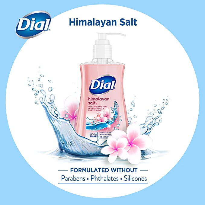 Dial Liquid Hand Soap, Himalayan Pink Salt & Water Lily, 7.5 Ounce