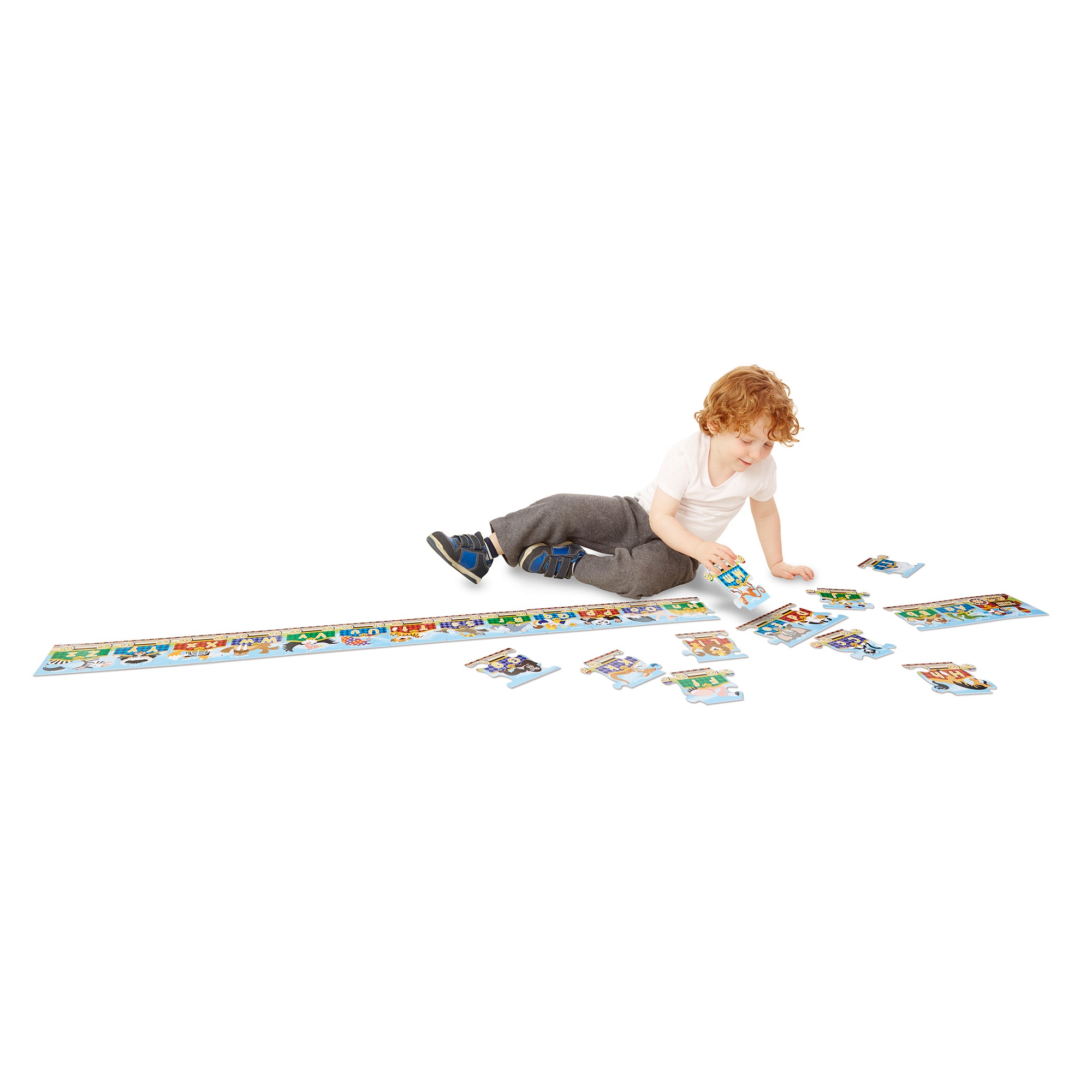 Melissa and Doug Alphabet Express Floor Puzzle - 27 Pieces