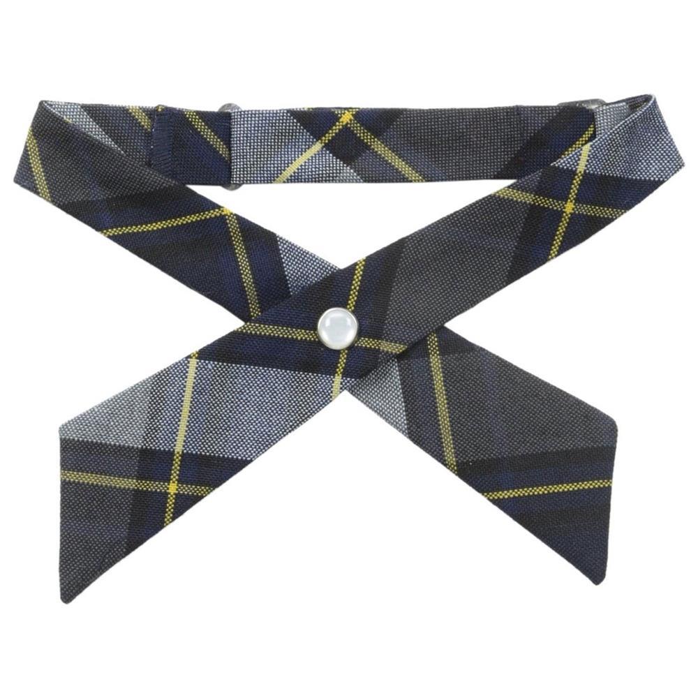 French Toast Girls 4-7 Plaid Cross Tie