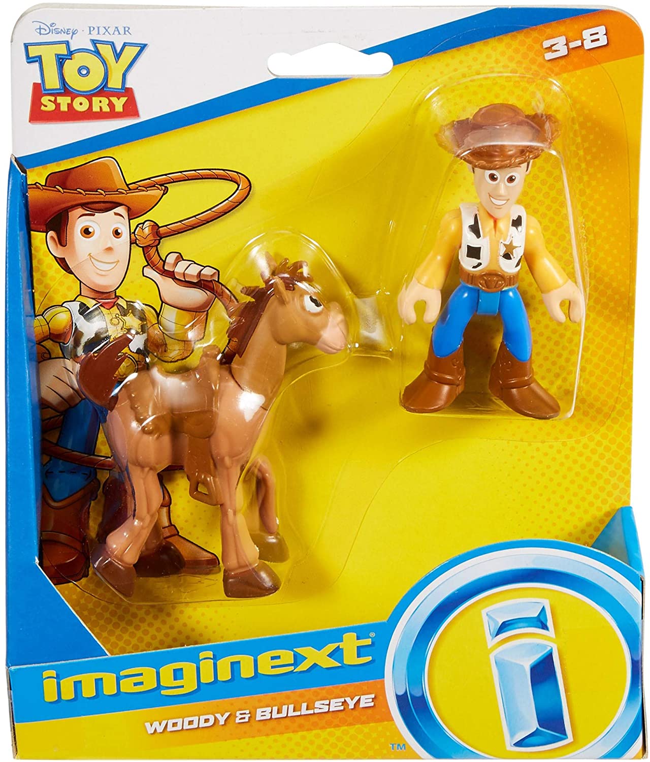 Fisher Price Imaginext Toy Story Woody & Bullseye