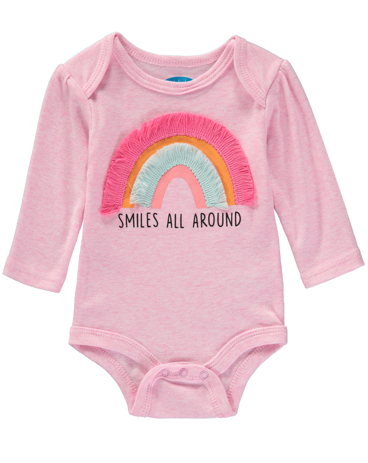 Bon Bebe Girls 0-9 Months Rainbow Bodysuit Pant Set with Shoes