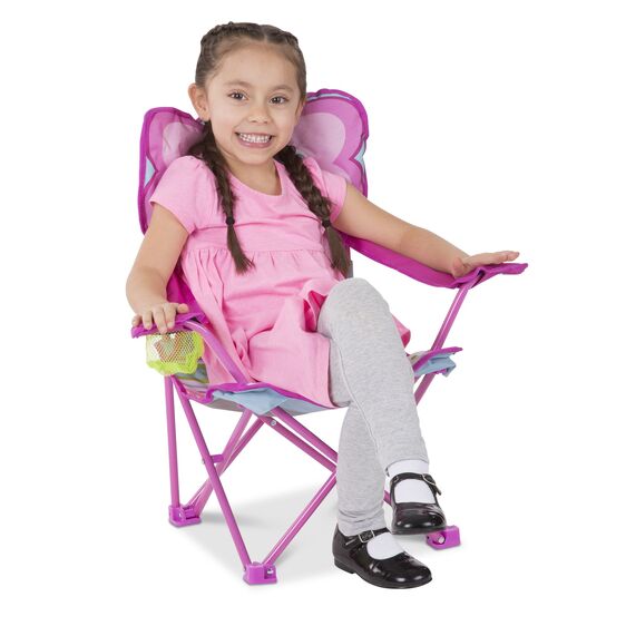 Melissa and Doug Cutie Pie Butterfly Camp Chair