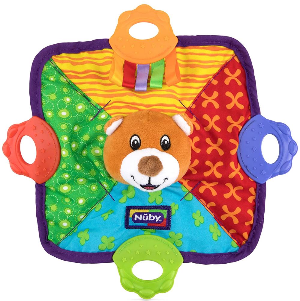 Nuby Plush Teething Blankie