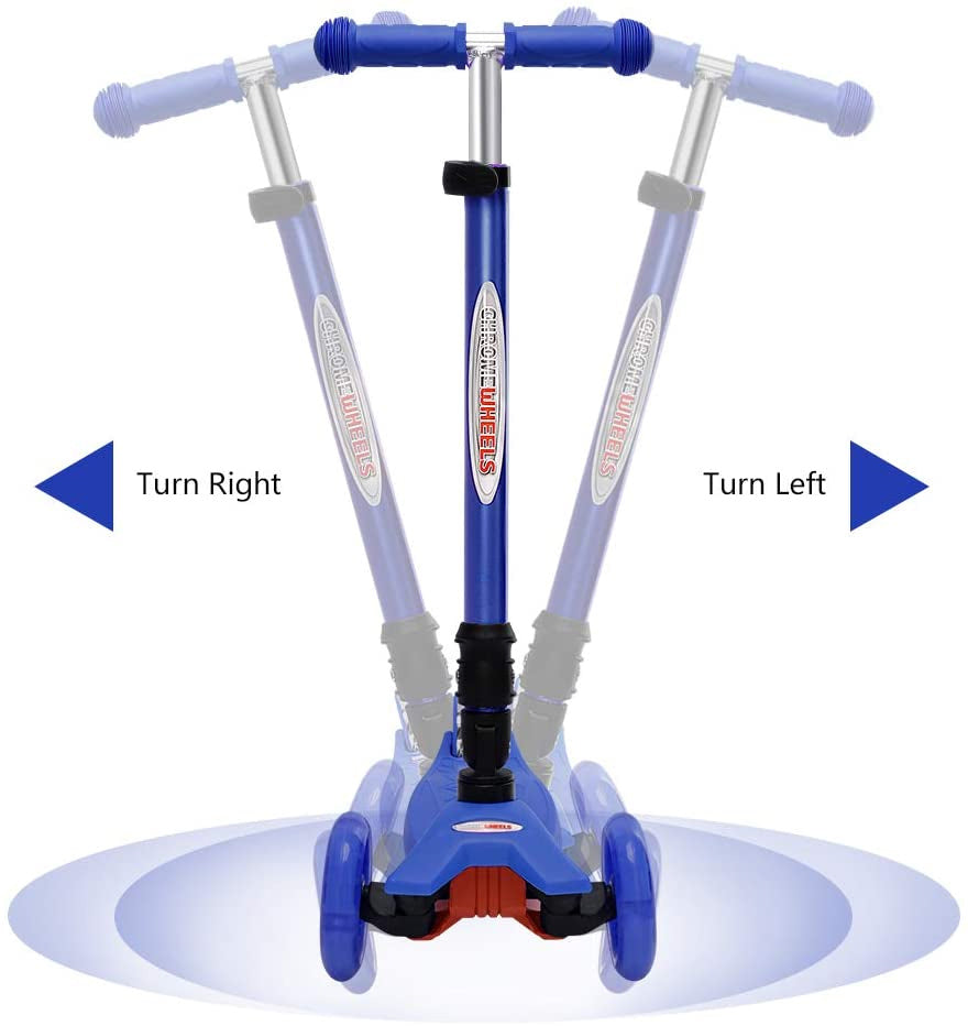 ChromeWheels Mega Glidekick Scooter