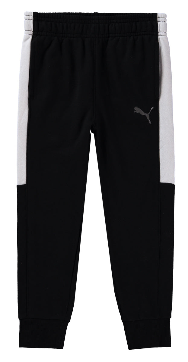 PUMA Boys 4-7 Logo Fleece Jogger Set