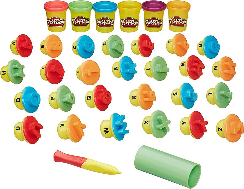 Play-Doh Shape and Learn Letters and Language