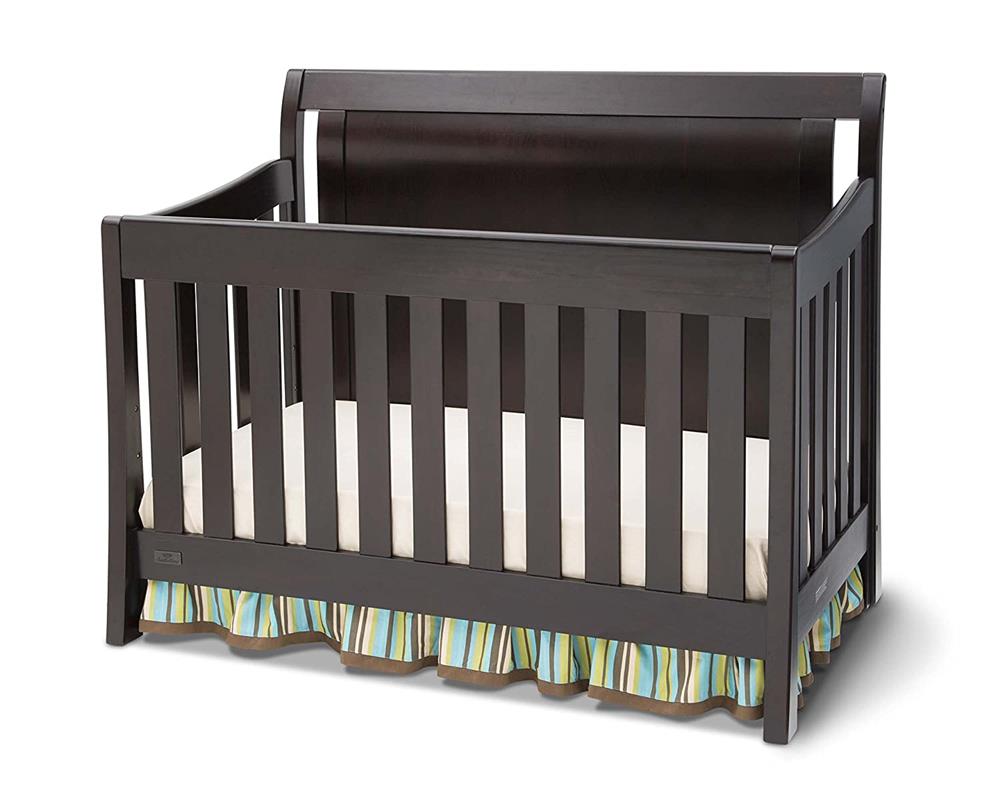 Simmons Kids Slumbertime Madisson Crib 'N' More, Black Espresso